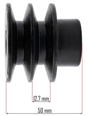 Fulie motor diametru interior 19mm foto