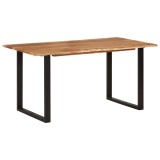 Cumpara ieftin Masa de bucatarie, 154x80x76 cm, lemn masiv de acacia