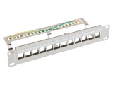Patch Panel LANBERG Alb 12 Porturi 10" Rack