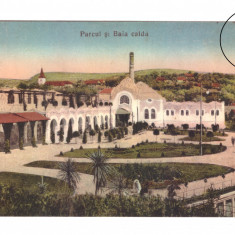CP Ocna Sibiului - Parcul si Baia calda, circulata 1930, stare buna