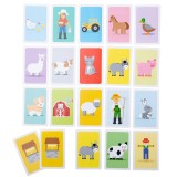 Joc de memorie - Feriti-va de magarus PlayLearn Toys, BigJigs Toys