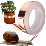 Banda Autoadeziva Cupru Anti Melci Sersimo, 10m, 25mm Latime, Protectie Gradina si Ghivece