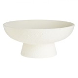 Bol Decorativ, Dolomit, Ecru, Diametru 26cm, &Icirc;nălțime 11.5cm