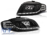 Kit de faruri de tuning cu lumini LED potrivit pentru Audi A4 B7 11.2004-03.2008 sedan/combinatie/cabriolet, stanga si dreapta Performance AutoTuning