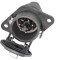 Priza auto 7 pini MVM EPS022, EBS, 24 V, negru EP