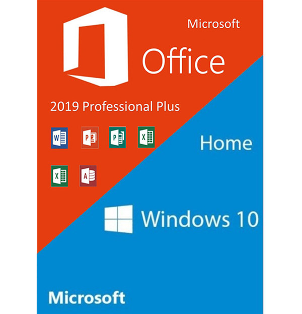PACHET Windows 10 HOME + Office 2019 Professional Plus (Avast 3 ani GRATUIT)