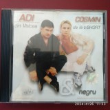 -Y- CD ORIGINALAdi din Valcea* &amp; Cosmin de la t-SHORT* &lrm;&ndash; Alb &amp; Negru ( NM ), Lautareasca