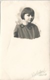 P2997N Portret de t&acirc;nără, studio Foto Select, Dorohoi, perioada interbelică