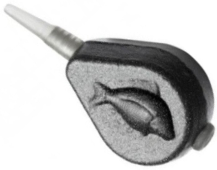 Plumb Inline Zfish Flat Pear Lead, 120g, 1buc/pac
