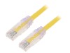 PANDUIT Cablu Patch Cord U/UTP LSZH Cat 6, 1m, Galben, Cupru Litat, 24AWG