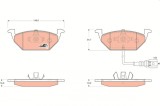 TRW GDB1658 COTEC set placute frana,frana disc