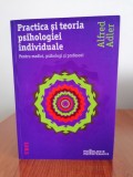 Alfred Adler, Practica și teoria psihologiei individuale