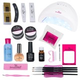Cumpara ieftin Kit Unghii Gel Manichiura French SensoPRO Milano - Promotie #03