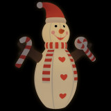 Om de zăpadă gonflabil pentru Crăciun, cu LED-uri, 630 cm