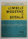 LIMBILE MODERNE IN SCOALA , VOLUMUL II , 1988