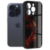 Husa pentru iPhone 15 Pro Antisoc Personalizata Nebuloasa Rosie Glaze