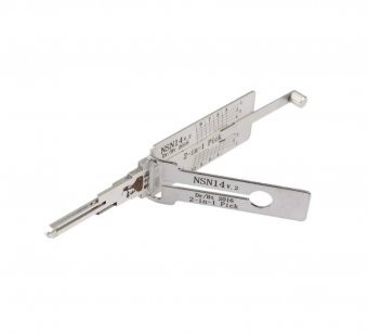 Decodor Lishi 2 in1 NSN14 compatibil Nissan, Infiniti foto