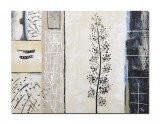 Cumpara ieftin Tablou gigant pictat manual, Decor japonez, 120x90cm ulei pe panza in releif, gata de expus pe perete