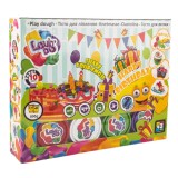 Set de modelat plastilina, Lovin&#039;Do - HAPPY BIRTHDAY 2, Okto