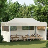 vidaXL Cort de petrecere pliabil pop-up, crem, 3 x 6 m 41582