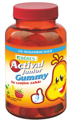 Actival Junior Gummy 50 capsule Beres foto