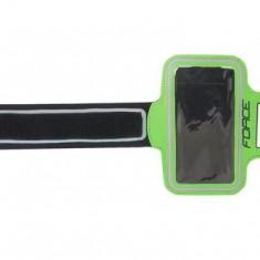 Suport Force pentru telefon mobil cu prindere pe brat, verde