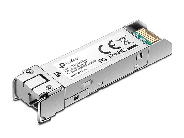 MODUL SFP TP-LINK Single-mode, conector LC, 1000Base-BX WDM Bi-Directional, TX:1550nm/RX:1310nm, pana la 20km &quot;SM321A&quot;