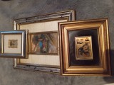 Tablouri golf 24 k 3 microni, Peisaje, Acrilic, Abstract