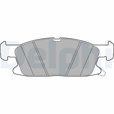 DELPHI LP3241 set placute frana,frana disc foto