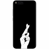 Husa silicon pentru Xiaomi Mi 6, Finger Cross