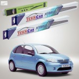Cumpara ieftin Ștergătoare Citro&euml;n C3 Gen I FC/FN Hatchback 2002-2009 | Set Față și Spate Hibrid &ndash; TeamCar&reg;