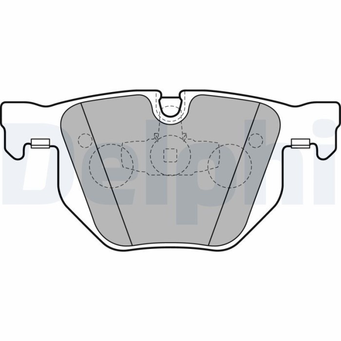 DELPHI LP2256 set placute frana,frana disc