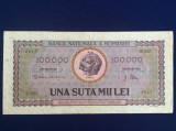 Bancnote Rom&acirc;nia - 100000 lei 1947 - seria S.0255 0845 (starea care se vede)