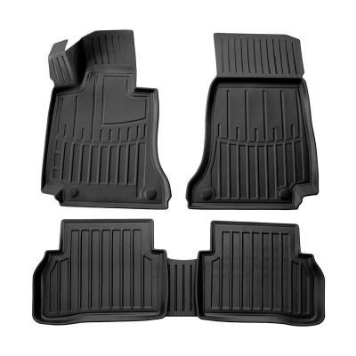 Set Covorase Auto Cauciuc Umbrella Pentru Mercedes Benz W205 C (2014-2021) foto