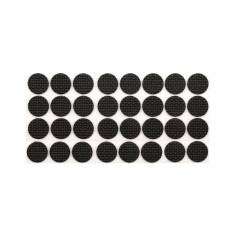 74885 VOREL Protectie din spuma pentru picioare mobilier, diametru 18 mm, 32 bucati