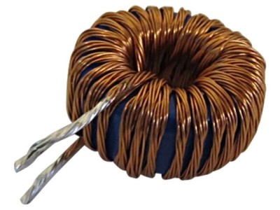 Inductor THT toroidal 0,1mH 8A foto