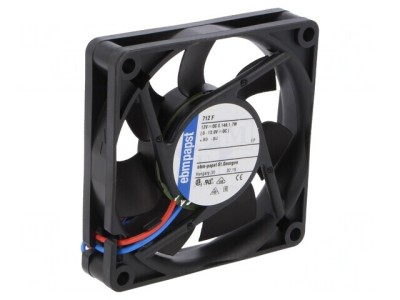Ventilator axial DC 24V 70x70x15mm 44m3/h 38dBA foto