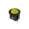 Intrerupator 3 pini ON-OFF IRS 101 12VDC 20A ingropat galben cu