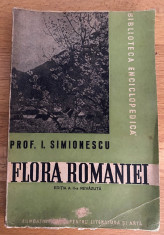 Prof I. Simionescu - Flora Romaniei foto