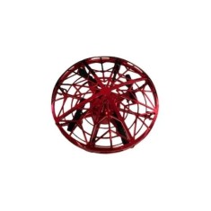 Mini drona FOXMAG24, OZN, incarcare USB, senzori infrarosu, ABS, rosu