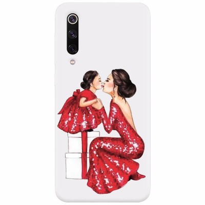 Husa silicon pentru Xiaomi Mi 9, Double Red Dress foto