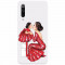 Husa silicon pentru Xiaomi Mi 9, Double Red Dress