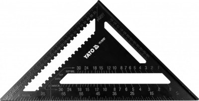 Yato Echer multifunctional pentru masuratori liniare si unghiulare in tamplarie foto