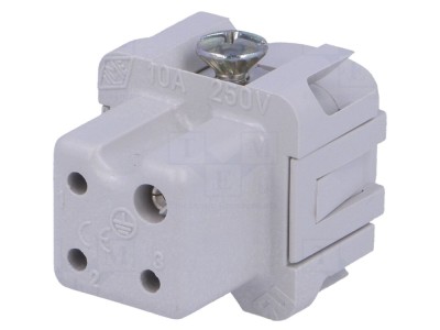 Conector HDC mamă 4 pini 10A foto