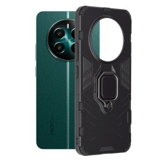 Husa Realme 12+ Techsuit Silicone Shield, negru foto