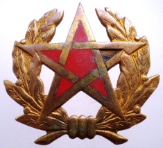 M.020 MAROC INSIGNA MILITARA STEA CUC SAPCA
