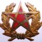 M.020 MAROC EMBLEMA COIFURA INSIGNA MILITARA STEA CUC SAPCA