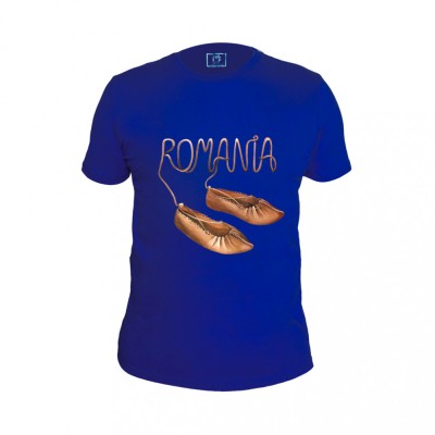 Tricou Romania, Opinci, 100% bumbac, MB294 foto