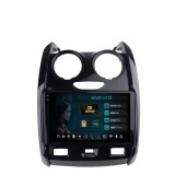 Navigatie 2K Dacia Duster (2012-2018) 4GB RAM Android 13 Octacore Slot Sim 4G DSP GPS Wi-FI Carplay Android Auto USB Bluetooth Waze Touchscreen 9.5 In