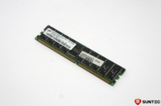 Memorie ECC Micron 1GB PC2100 DDR 266 MHz MT36VDDT12872G-265C2 foto